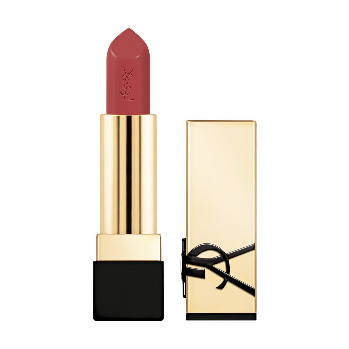 Сатинова стійка помада для губ Yves Saint Laurent Rouge Pur Couture Caring Satin Lipstick, N7 Desire Rose, 3.8 г